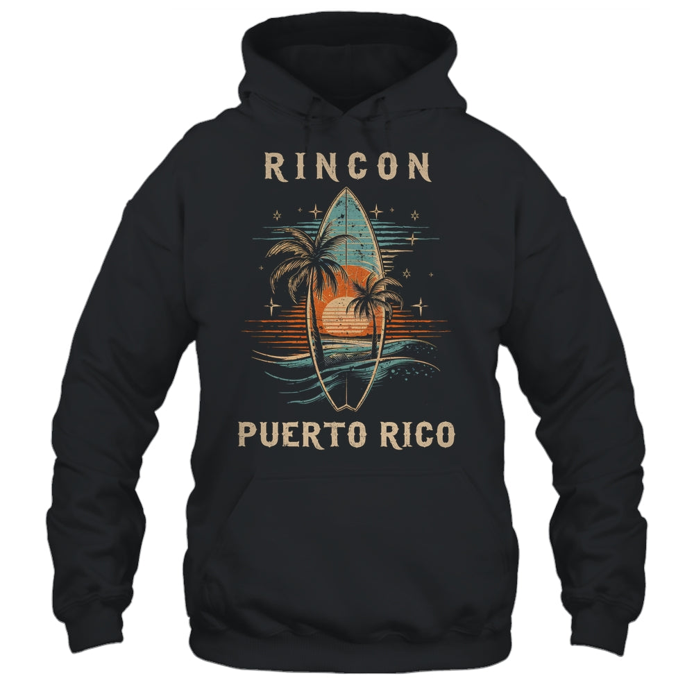 Surfboarder Rincon Puerto Rico Surf Board Surfing Surfer Shirt & Tank Top | teecentury