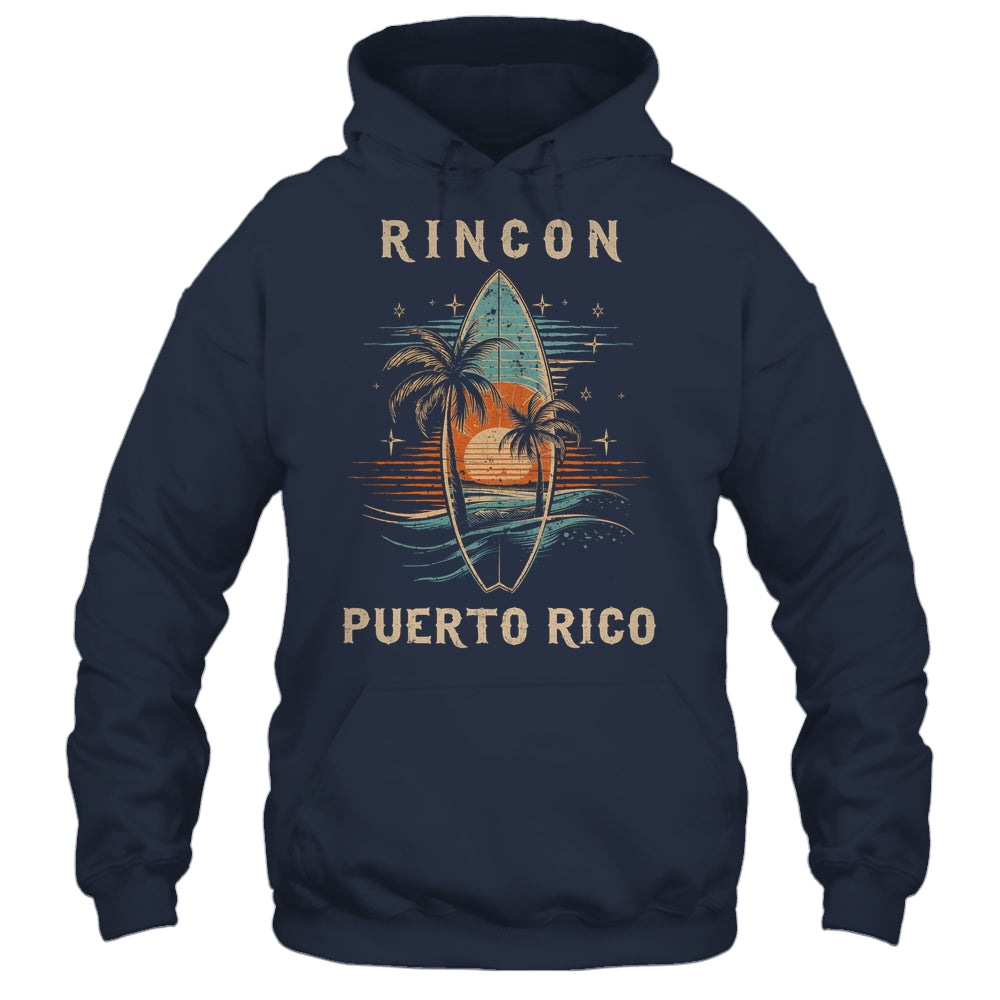 Surfboarder Rincon Puerto Rico Surf Board Surfing Surfer Shirt & Tank Top | teecentury