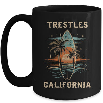 Surfboarder Trestles California Surf Board Surfing Surfer Mug | teecentury