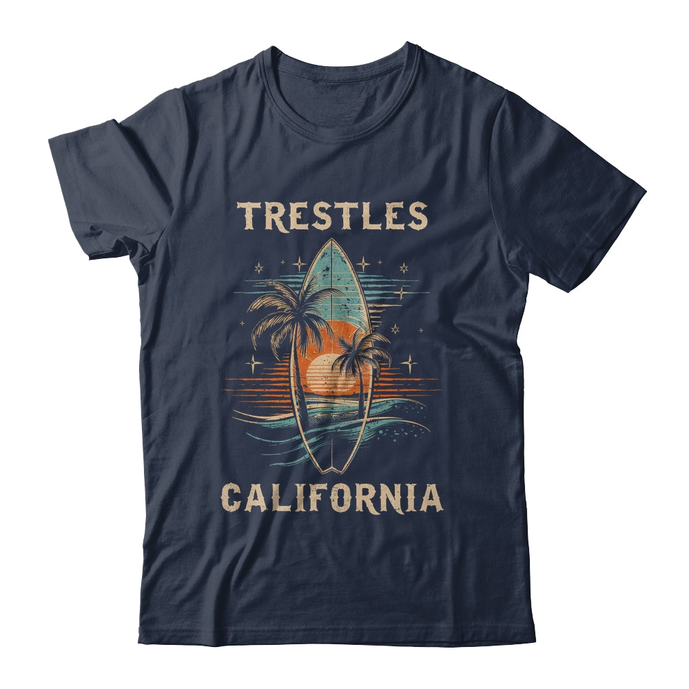 Surfboarder Trestles California Surf Board Surfing Surfer Shirt & Tank Top | teecentury