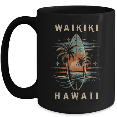 Surfboarder Waikiki Hawaii Surf Board Surfing Surfer Mug | teecentury