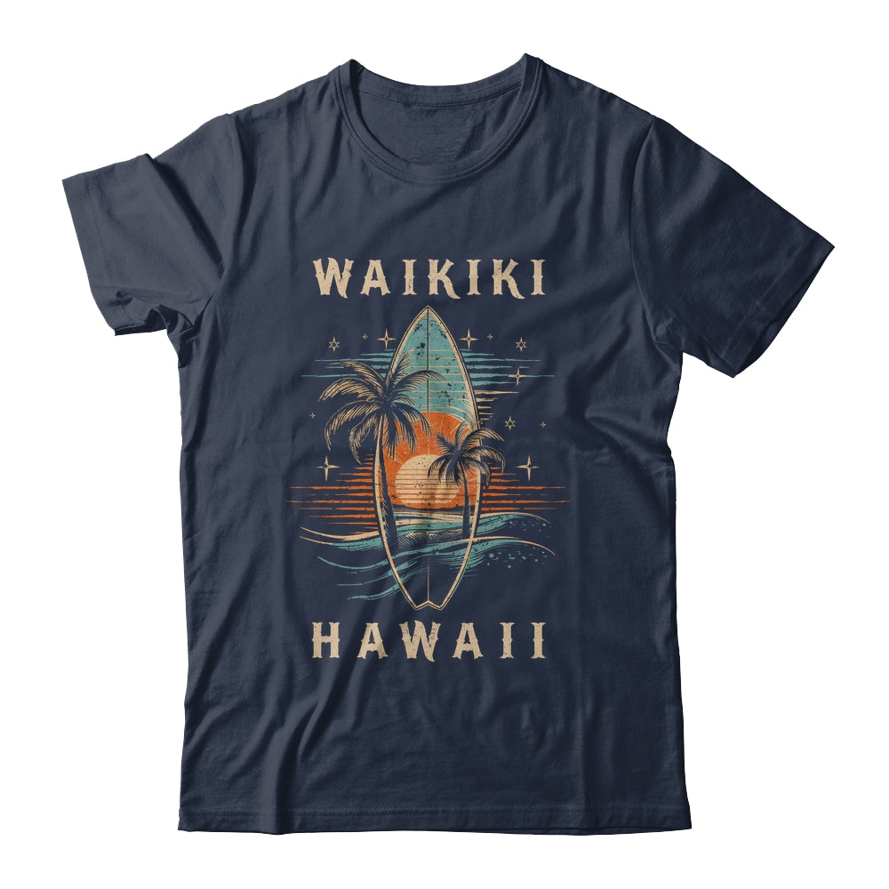 Surfboarder Waikiki Hawaii Surf Board Surfing Surfer Shirt & Tank Top | teecentury