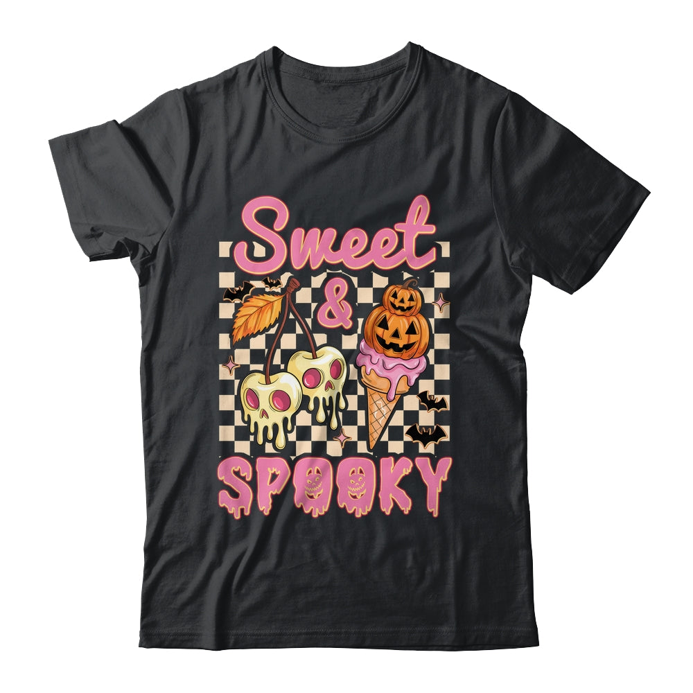 Sweet And Spooky Halloween Ice Cream Funny Spooky Season Shirt & Hoodie | teecentury