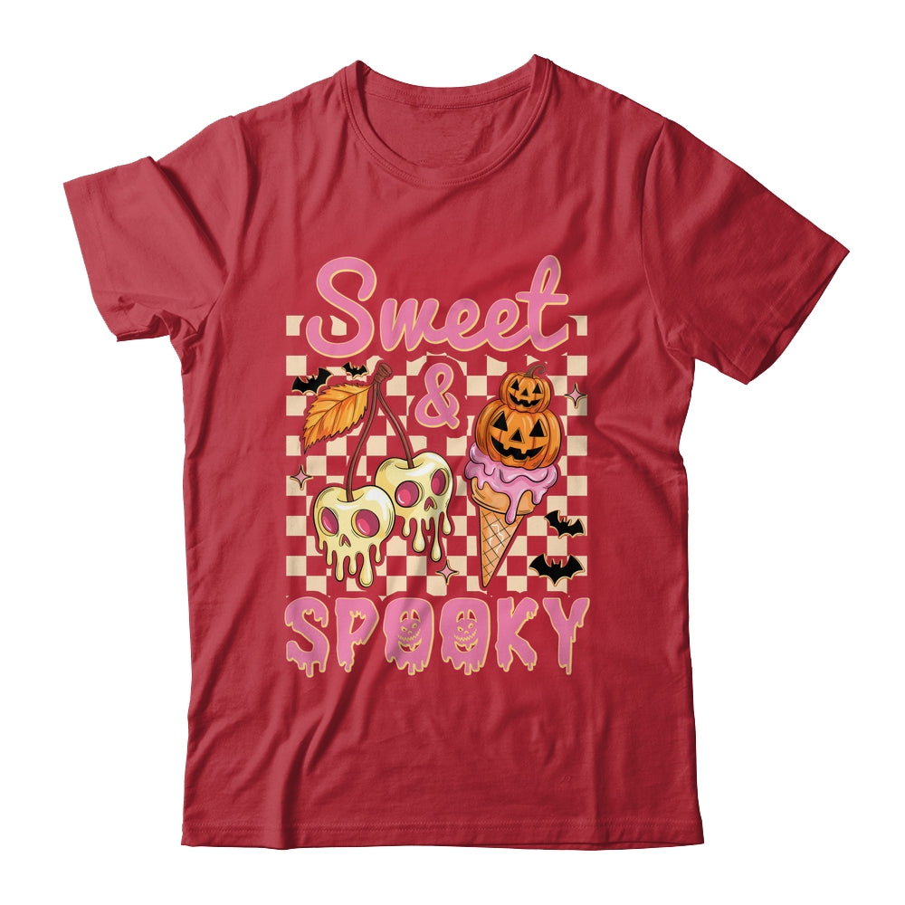 Sweet And Spooky Halloween Ice Cream Funny Spooky Season Shirt & Hoodie | teecentury