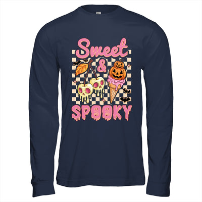 Sweet And Spooky Halloween Ice Cream Funny Spooky Season Shirt & Hoodie | teecentury