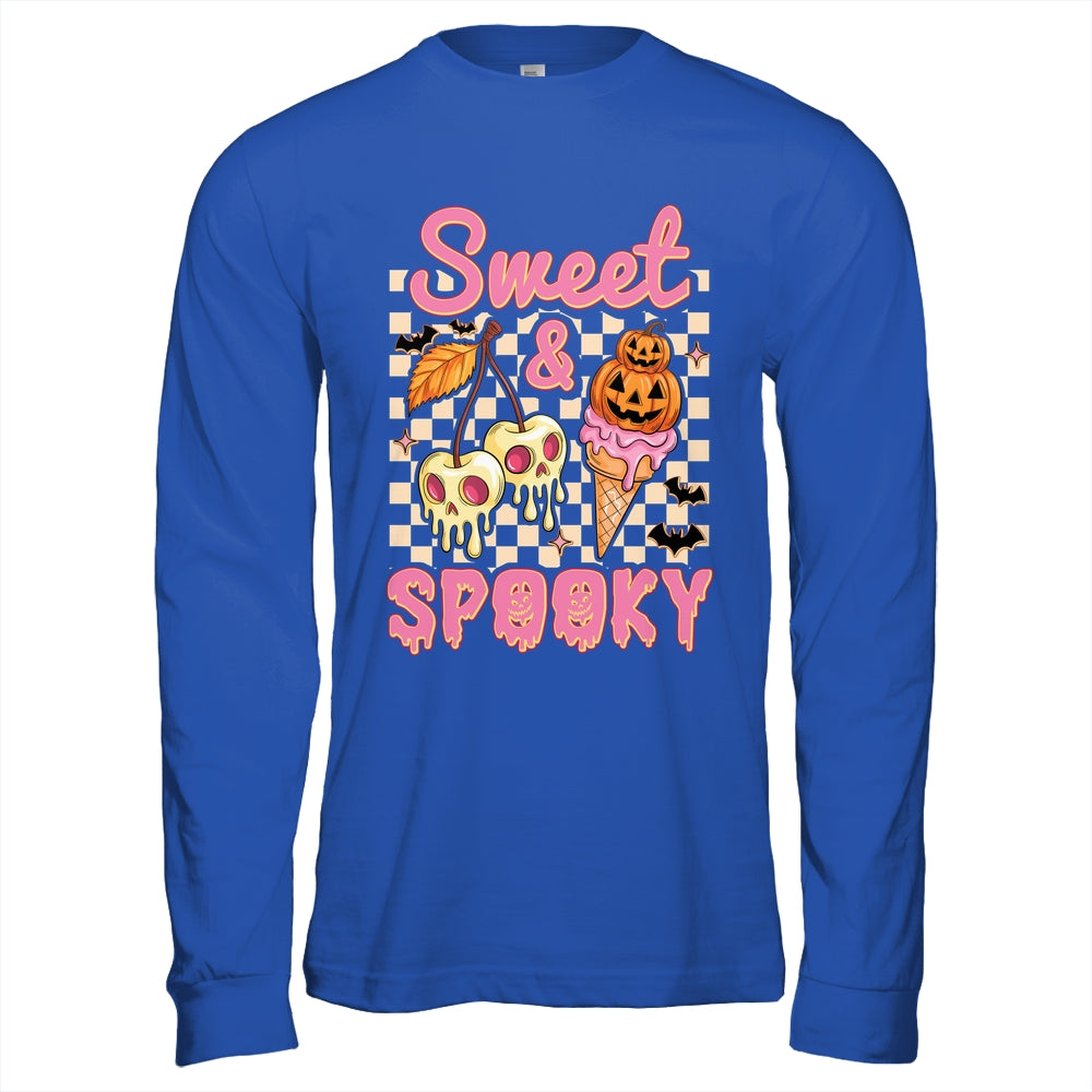Sweet And Spooky Halloween Ice Cream Funny Spooky Season Shirt & Hoodie | teecentury