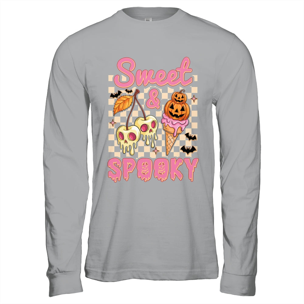 Sweet And Spooky Halloween Ice Cream Funny Spooky Season Shirt & Hoodie | teecentury