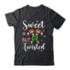 Sweet But Twisted Funny Christmas Candy Cane Xmas Holiday Shirt & Sweatshirt | teecentury