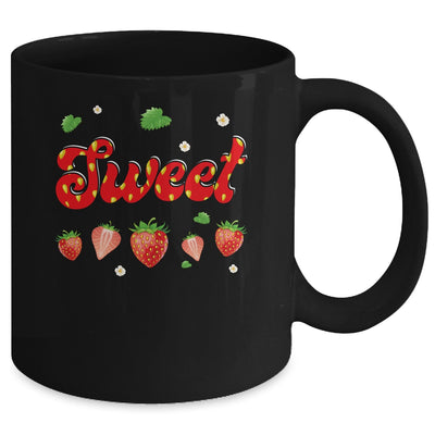 Sweet Strawberries Fruitarian Strawberry Berry Fruit Lover Mug | teecentury