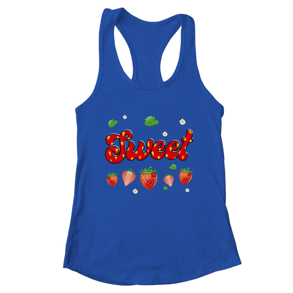 Sweet Strawberries Fruitarian Strawberry Berry Fruit Lover Shirt & Tank Top | teecentury