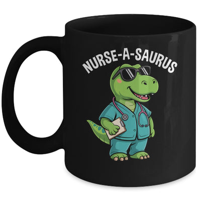 T-Rex Dinosaur Nurse Week Appreciation Funny Nurse Mug | teecentury