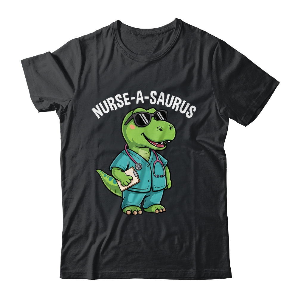 T-Rex Dinosaur Nurse Week Appreciation Funny Nurse Shirt & Hoodie | teecentury