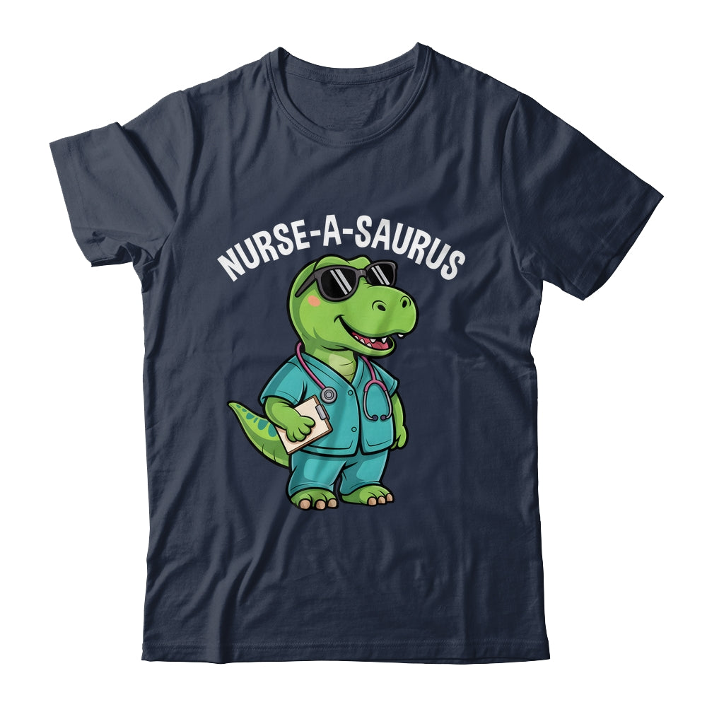 T-Rex Dinosaur Nurse Week Appreciation Funny Nurse Shirt & Hoodie | teecentury