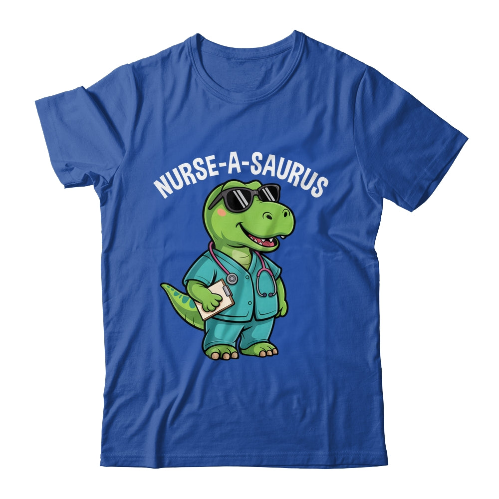 T-Rex Dinosaur Nurse Week Appreciation Funny Nurse Shirt & Hoodie | teecentury
