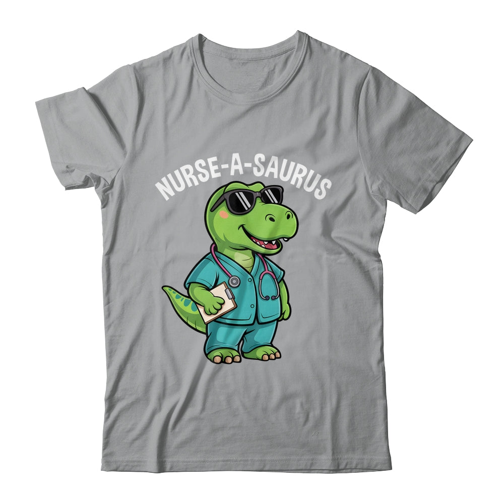 T-Rex Dinosaur Nurse Week Appreciation Funny Nurse Shirt & Hoodie | teecentury