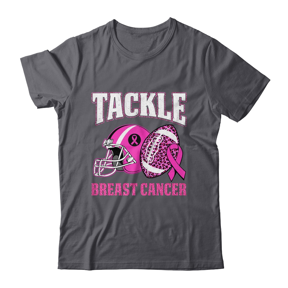 Tackle Breast Cancer Awareness American Football Women Mom Shirt & Hoodie | teecentury