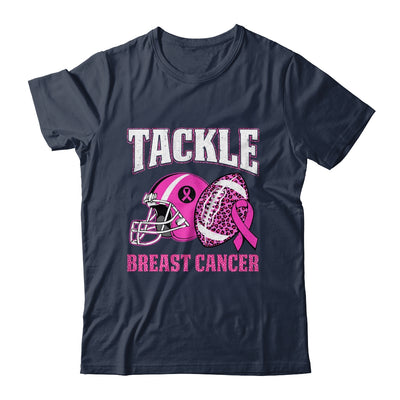 Tackle Breast Cancer Awareness American Football Women Mom Shirt & Hoodie | teecentury