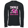 Tackle Breast Cancer Awareness American Football Women Mom Shirt & Hoodie | teecentury