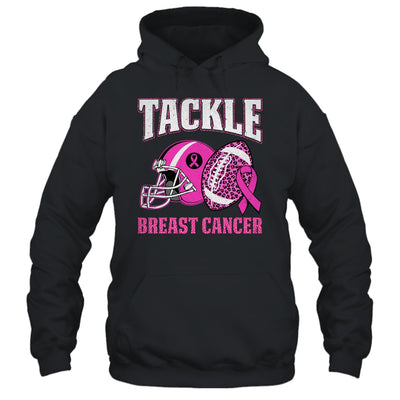 Tackle Breast Cancer Awareness American Football Women Mom Shirt & Hoodie | teecentury
