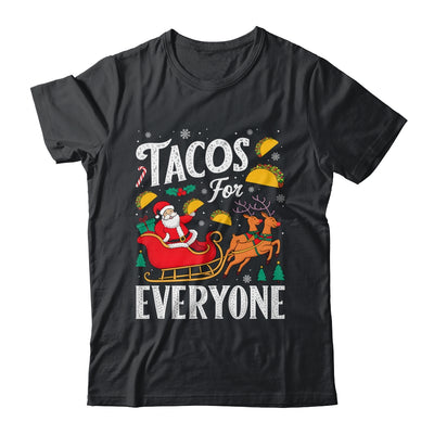 Tacos For Everyone Christmas Taco Funny Xmas Santa Family Shirt & Sweatshirt | teecentury