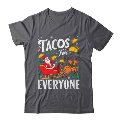 Tacos For Everyone Christmas Taco Funny Xmas Santa Family Shirt & Sweatshirt | teecentury