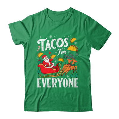 Tacos For Everyone Christmas Taco Funny Xmas Santa Family Shirt & Sweatshirt | teecentury
