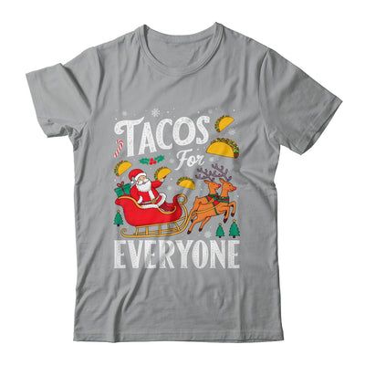 Tacos For Everyone Christmas Taco Funny Xmas Santa Family Shirt & Sweatshirt | teecentury