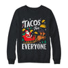 Tacos For Everyone Christmas Taco Funny Xmas Santa Family Shirt & Sweatshirt | teecentury