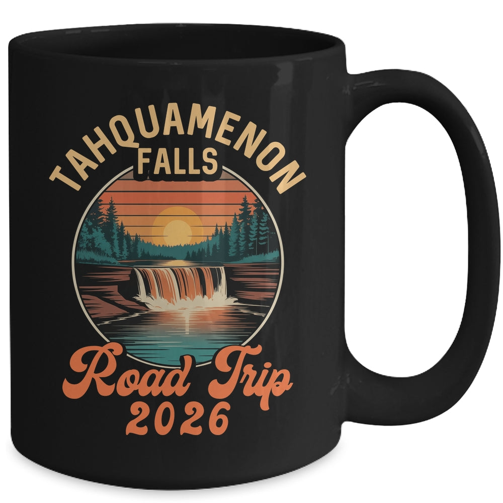 Tahquamenon Falls Road Trip 2026 Summer Vacation Family Mug | teecentury