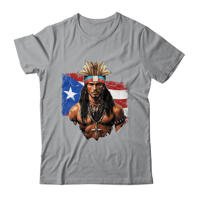 Taino Man Puerto Rican Flag Indigenous People Caribbean Men Shirt & Hoodie | teecentury