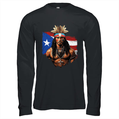 Taino Man Puerto Rican Flag Indigenous People Caribbean Men Shirt & Hoodie | teecentury