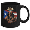 Taino Man Puerto Rican Flag Indigenous People Caribbean Men Mug | teecentury