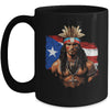 Taino Man Puerto Rican Flag Indigenous People Caribbean Men Mug | teecentury