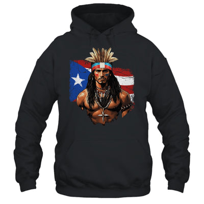 Taino Man Puerto Rican Flag Indigenous People Caribbean Men Shirt & Hoodie | teecentury