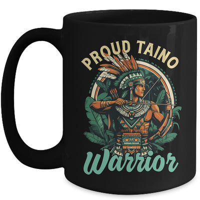 Taino Warrior Puerto Rico Indigenous Caribbean Culture Mug | teecentury