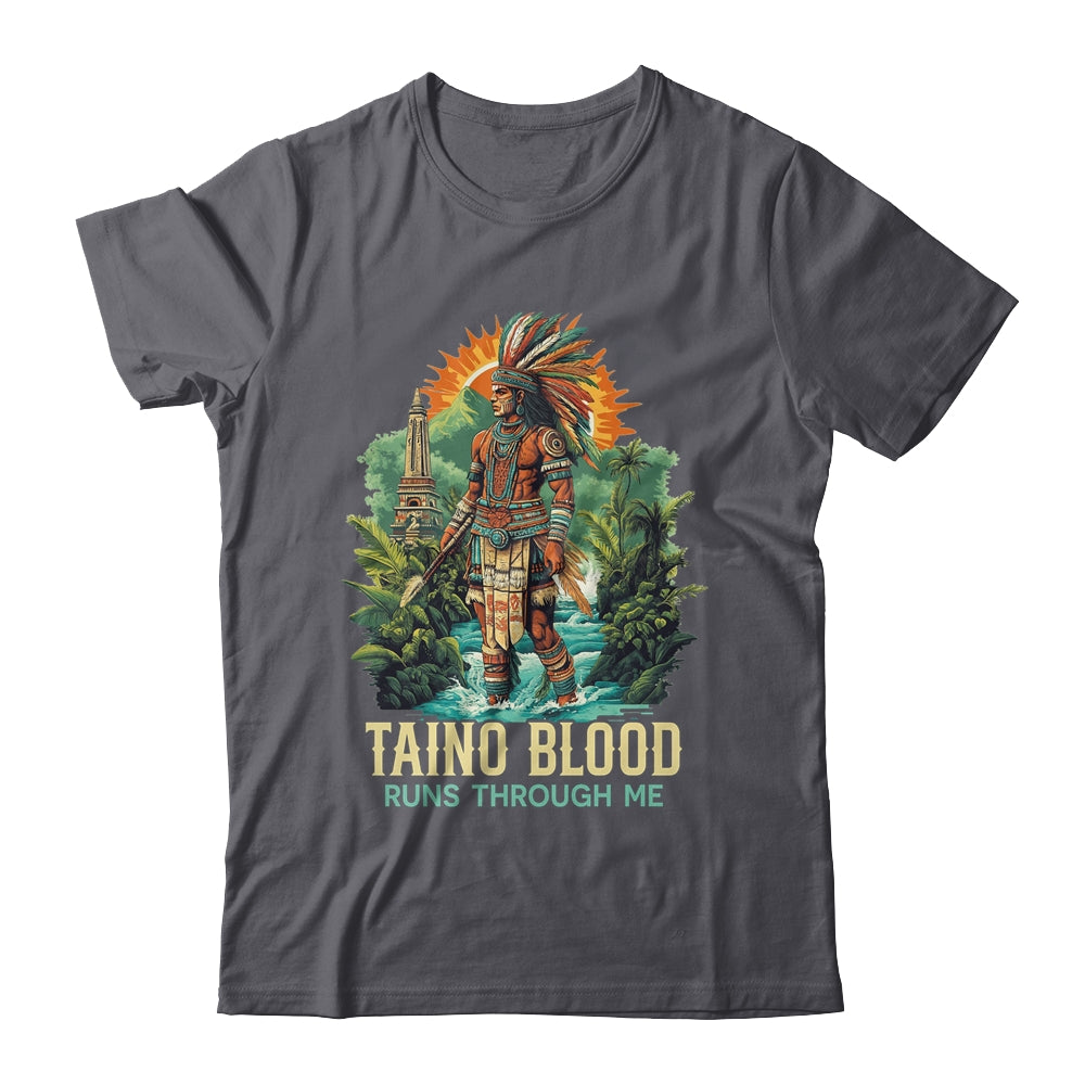 Taino Warrior Puerto Rico Men Indigenous Caribbean Shirt & Hoodie | teecentury