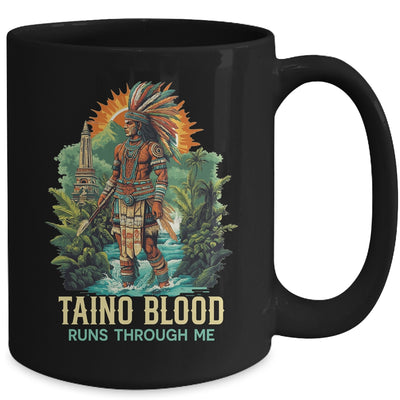 Taino Warrior Puerto Rico Men Indigenous Caribbean Mug | teecentury