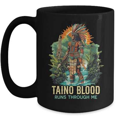 Taino Warrior Puerto Rico Men Indigenous Caribbean Mug | teecentury