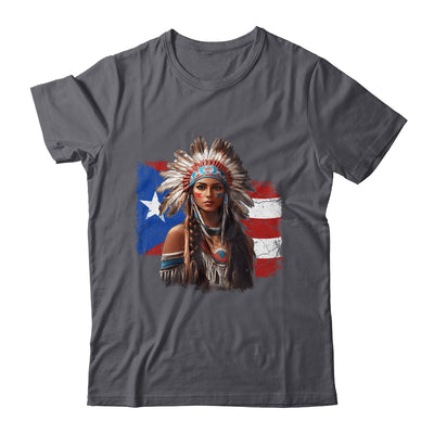 Taino Woman Puerto Rican Flag Indigenous Caribbean Women Shirt & Hoodie | teecentury