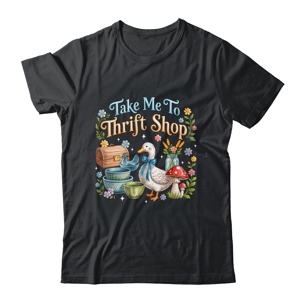 Take Me To The Thrift Shop Thrifted Vintage Goose Lover Shirt & Hoodie | teecentury