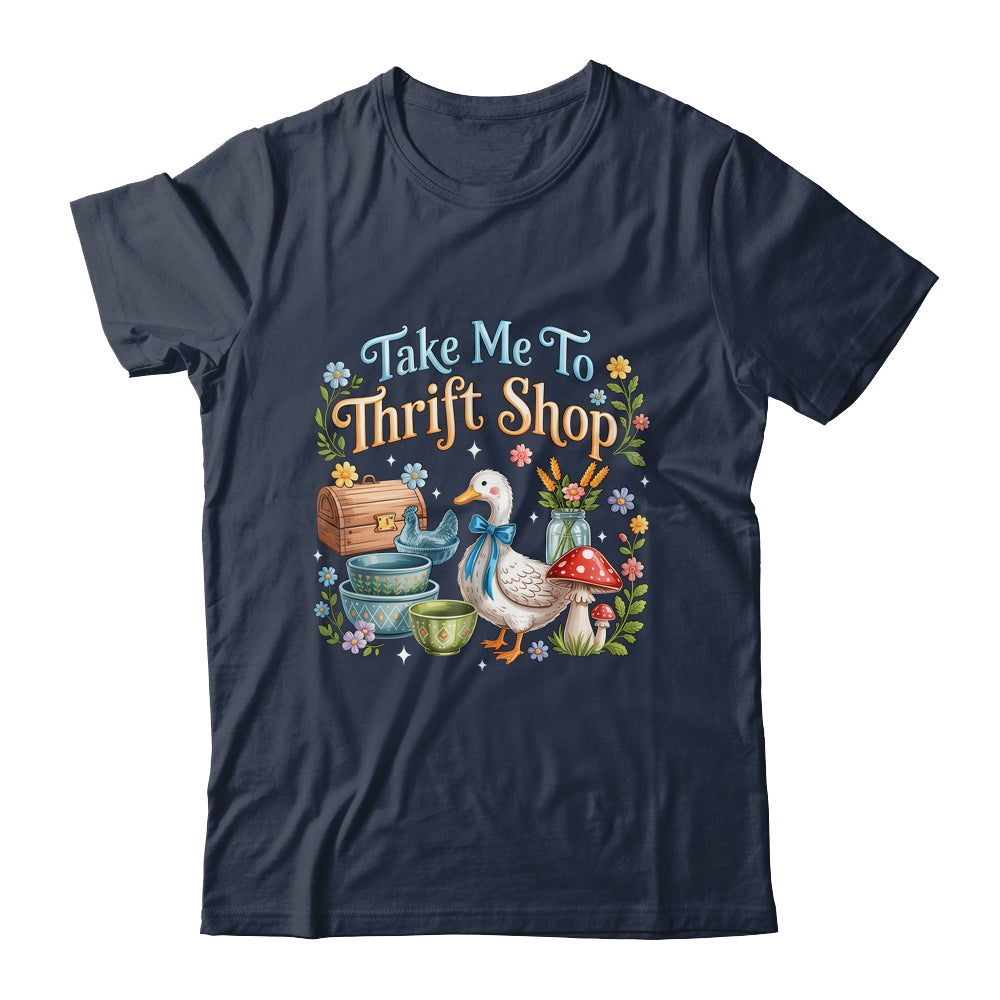 Take Me To The Thrift Shop Thrifted Vintage Goose Lover Shirt & Hoodie | teecentury