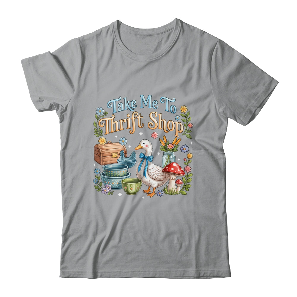 Take Me To The Thrift Shop Thrifted Vintage Goose Lover Shirt & Hoodie | teecentury