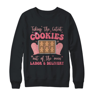 Take The Cutest Cookies Christmas Nurse Labor And Delivery Shirt & Sweatshirt | teecentury