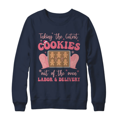 Take The Cutest Cookies Christmas Nurse Labor And Delivery Shirt & Sweatshirt | teecentury