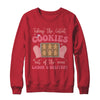 Take The Cutest Cookies Christmas Nurse Labor And Delivery Shirt & Sweatshirt | teecentury