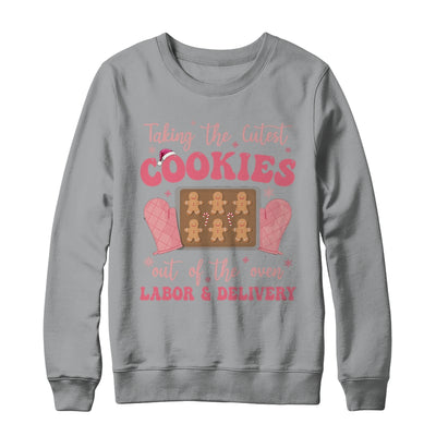 Take The Cutest Cookies Christmas Nurse Labor And Delivery Shirt & Sweatshirt | teecentury