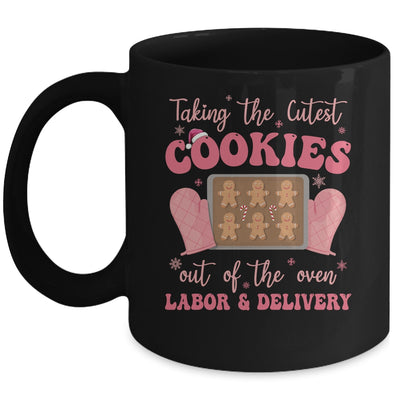 Take The Cutest Cookies Christmas Nurse Labor And Delivery Mug | teecentury