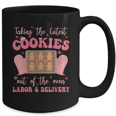 Take The Cutest Cookies Christmas Nurse Labor And Delivery Mug | teecentury