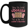 Take The Cutest Cookies Christmas Nurse Labor And Delivery Mug | teecentury