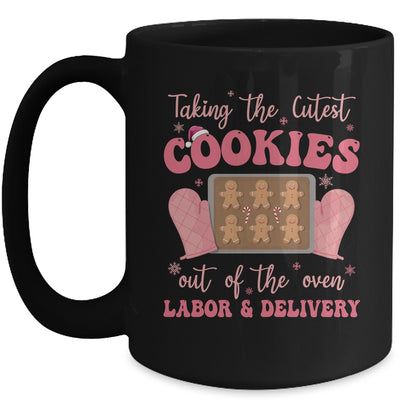 Take The Cutest Cookies Christmas Nurse Labor And Delivery Mug | teecentury